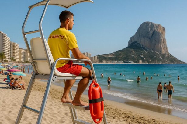 Rettungsschwimmerdienst in Calpe