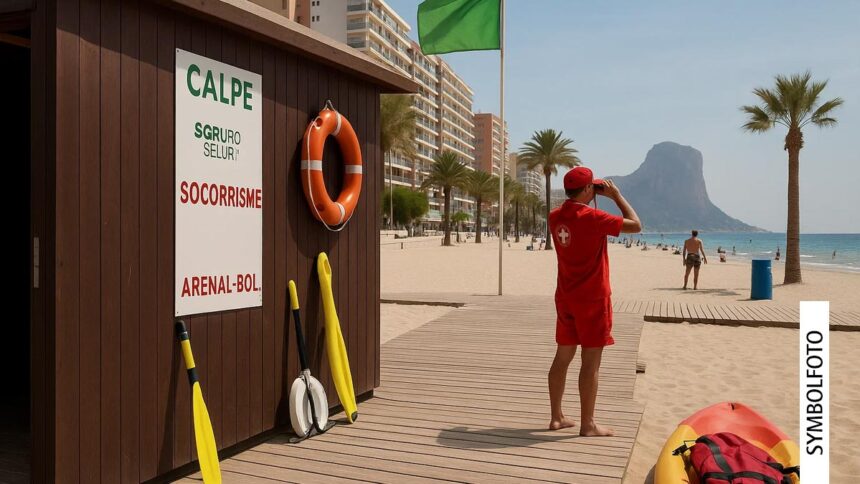 Rettungsschwimmervertrag Calpe