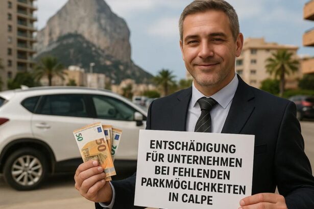 Entschädigung bei fehlenden Parkplätzen Calpe