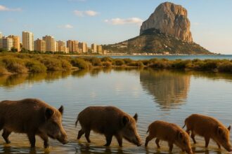 Rückkehr der Wildschweine in Calpe