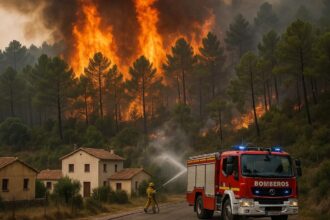 Waldbrände in Spanien