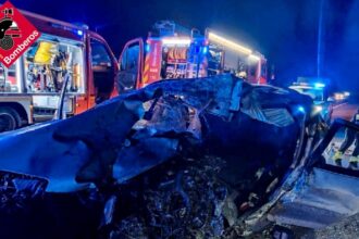 Schwerer Unfall auf der Umgehungsstraße N-332 von Benissa