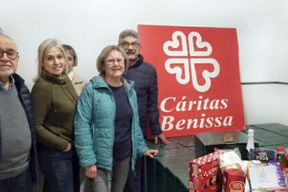 Weihnachtspakete für Bedürftige in Benissa