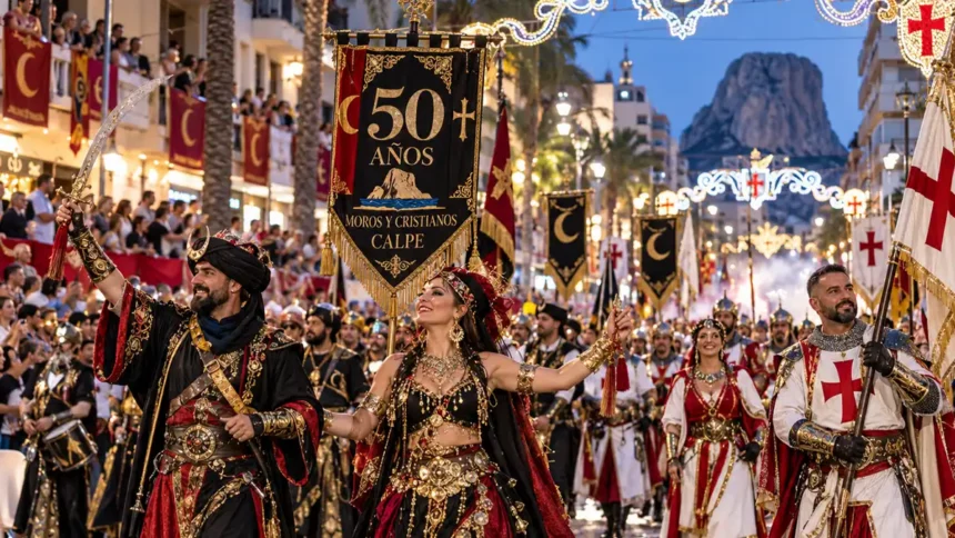 50 Jahre Moros y Cristianos in Calpe