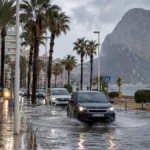 Calpe Unwetter 2026