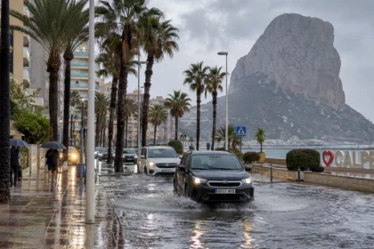 Calpe Unwetter 2026
